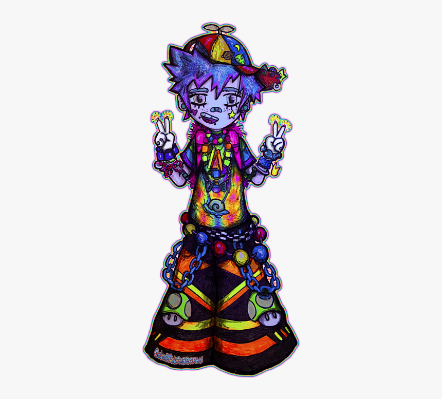 Clip Art 90s Rave Pants - Rave Png, Transparent Png, Free Download