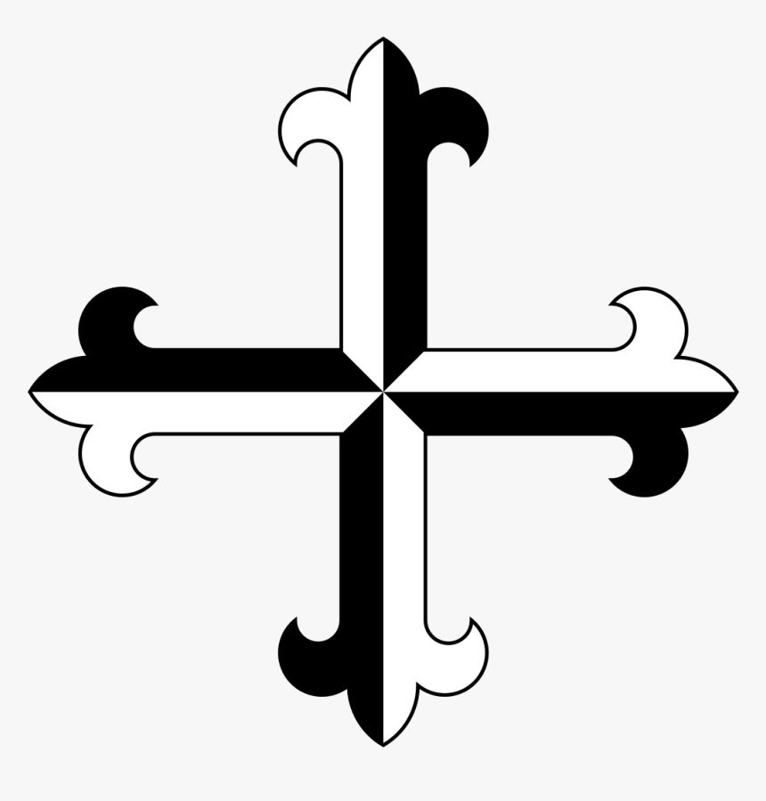 Dominican Order Christian Cross Friar Religious Order - St Dominic De Guzman Logo, HD Png Download, Free Download