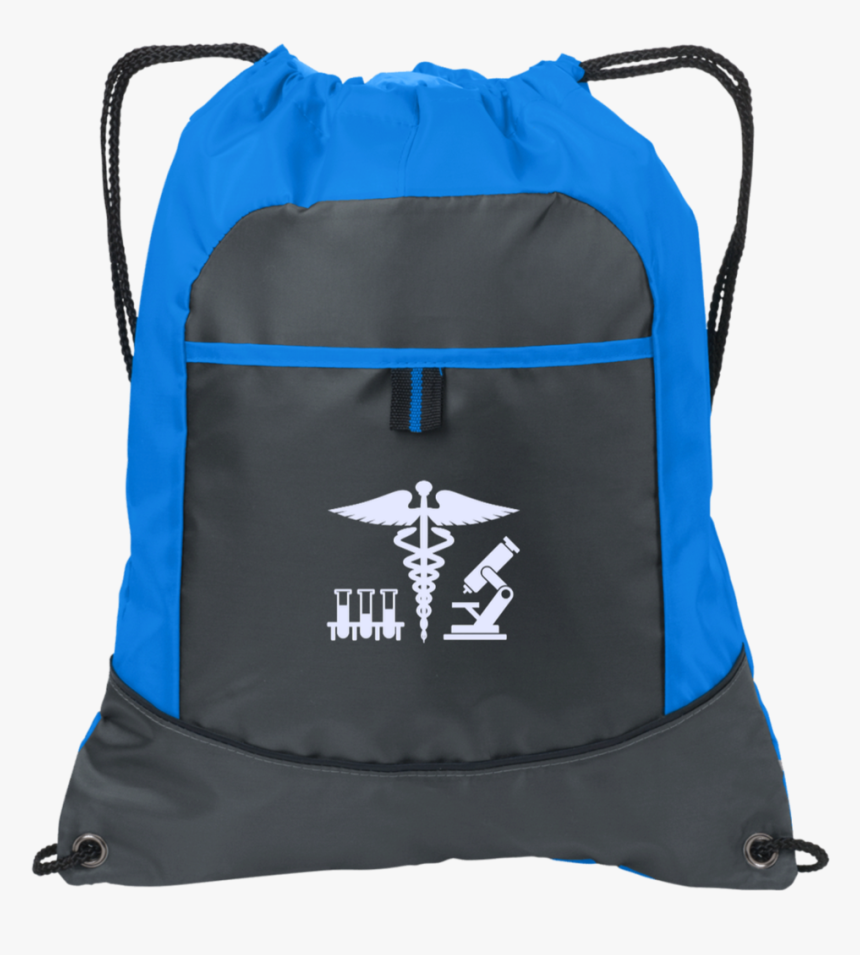 Medical Laboratory Scientist Caduceus Pocket Cinch - Backpack, HD Png Download, Free Download