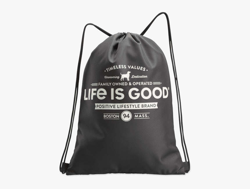 Life Is Good Cinch - Garment Bag, HD Png Download, Free Download