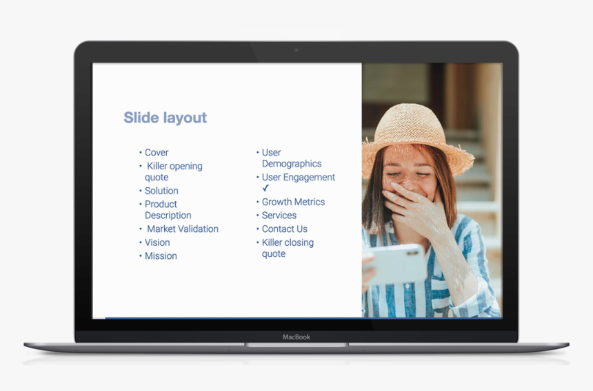 Facebook Pitch Deck Template 1, HD Png Download, Free Download
