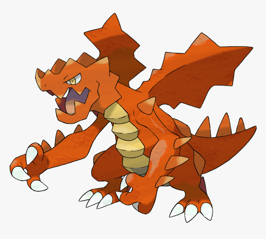 Charizard -838 Kb Png - Pokemon Druddigon Png, Transparent Png, Free Download