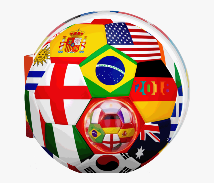 World Cup 2018 Png -football Png World Cup - Brazil Flag, Transparent Png, Free Download