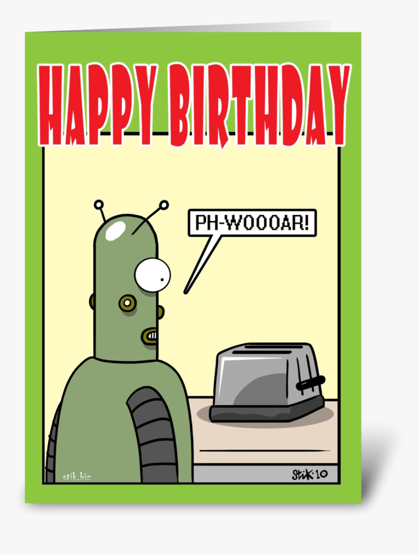 Robot Love Birthday Card Greeting Card - Robots Happy Fathers Day, HD Png Download, Free Download