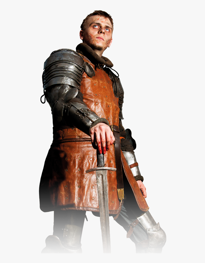 Macbeth At Shakespeare"s Rose Theatre - Knight Holding Sword With Blood, HD Png Download, Free Download