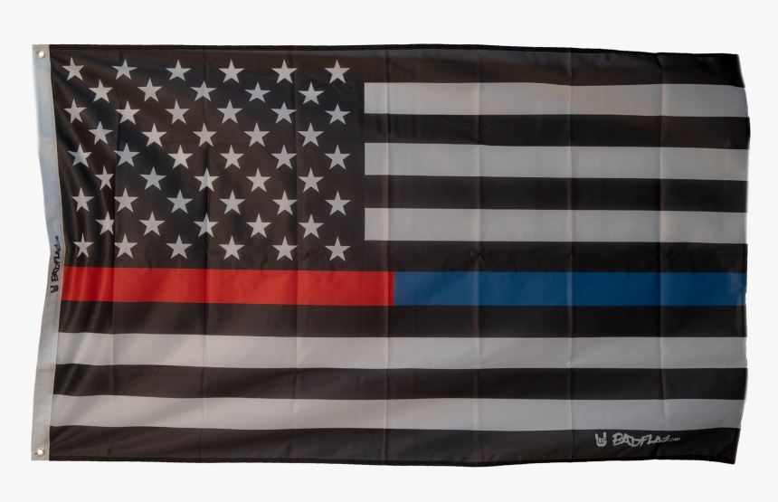 Red/blue Line Flag, HD Png Download, Free Download