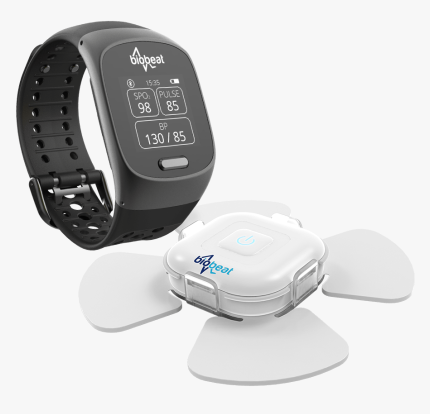 Wearable - Biobeat Blood Pressure, HD Png Download, Free Download