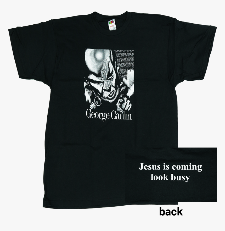 George Carlin Shirt - Busy T Shirt, HD Png Download, Free Download