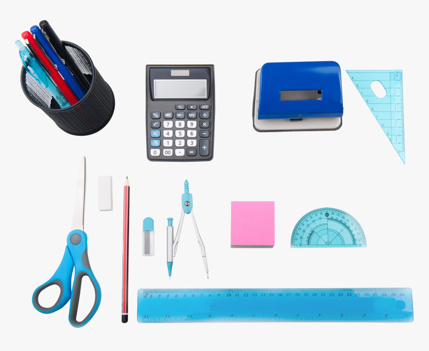 Different Types Of School Supplies, HD Png Download, Free Download