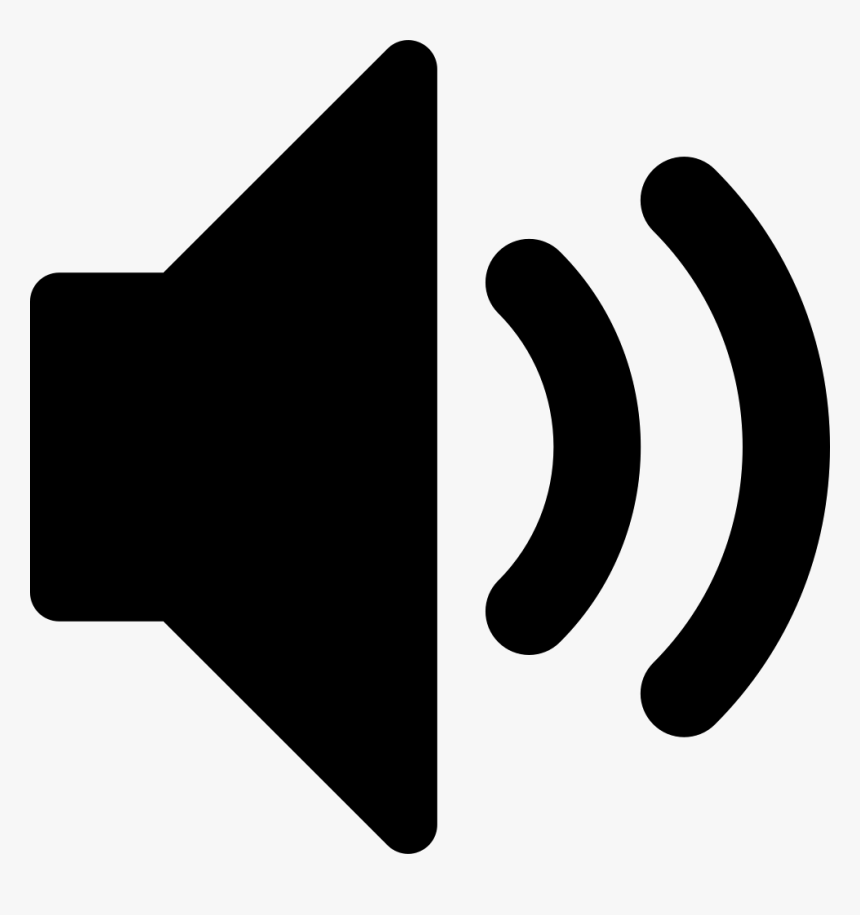 Volume-medium Volume Audio Speaker Player - Voice Png Icon, Transparent Png, Free Download