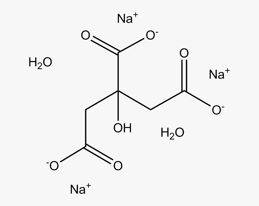 2 Hydroxy 1 2 3 Propanetricarboxylic Acid, HD Png Download, Free Download