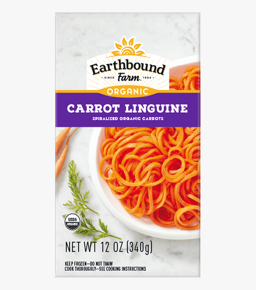 Earthbound Farm Carrot Linguine, HD Png Download - kindpng