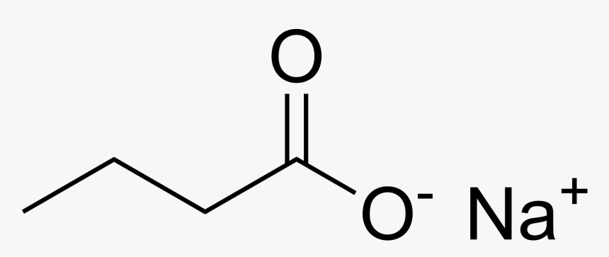 Sodium Butyrate - Sodium Butanoate, HD Png Download, Free Download