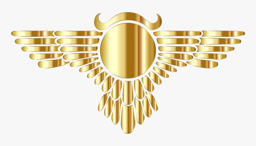 Winged Globe Gold Type Ii - Emblem, HD Png Download, Free Download
