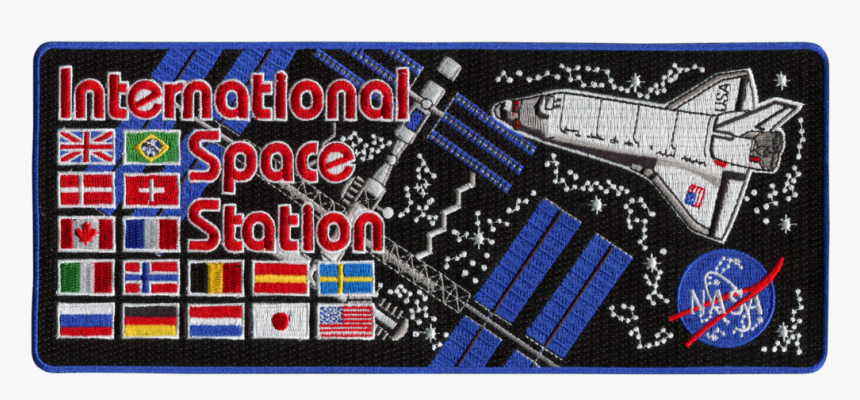 Iss Back-patch - Space Patches - Fighter Aircraft, HD Png Download, Free Download