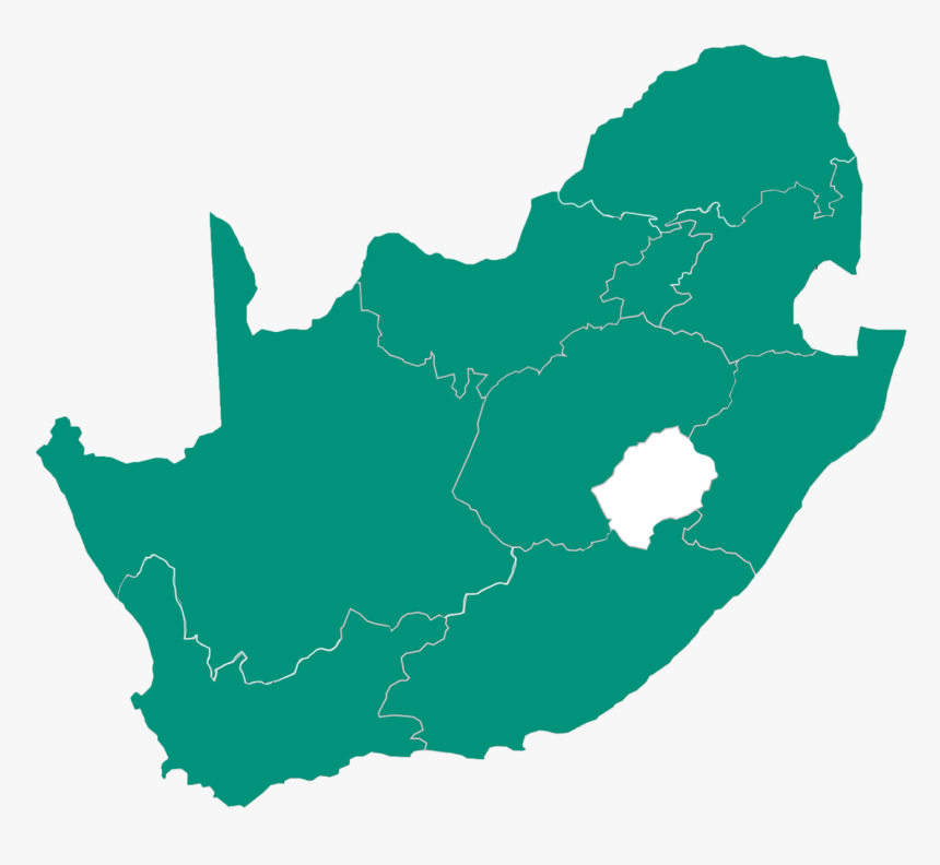 Transparent South Africa Map Png, Png Download, Free Download