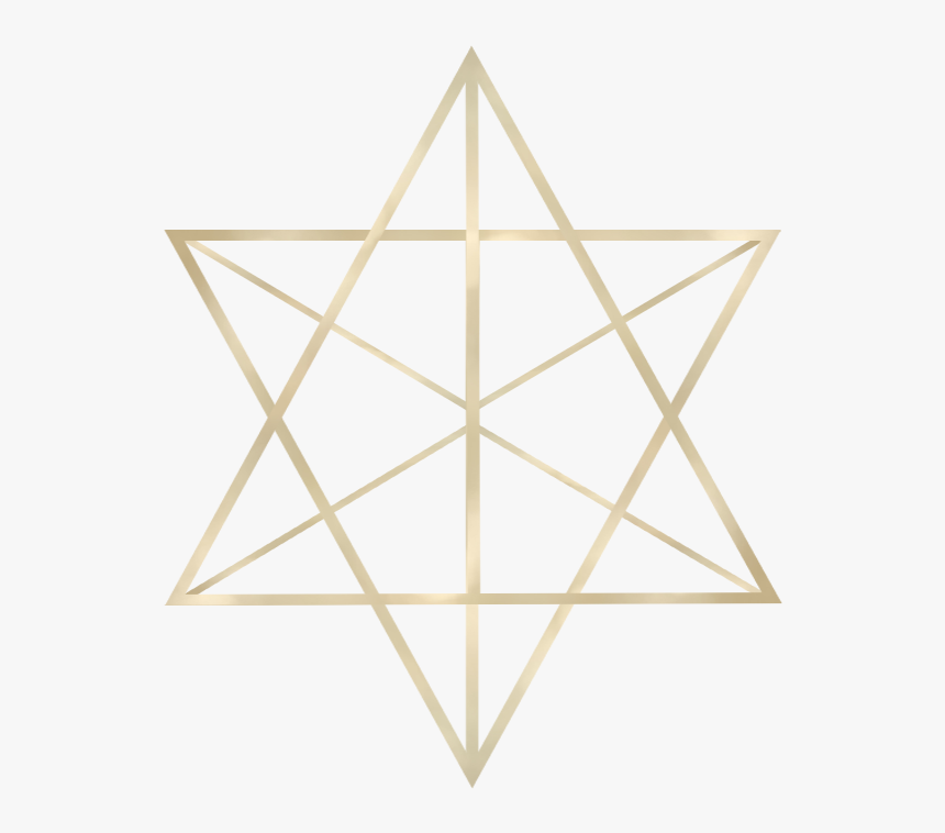 Icon Only Merkaba - Unicursal Hexagram Png, Transparent Png, Free Download