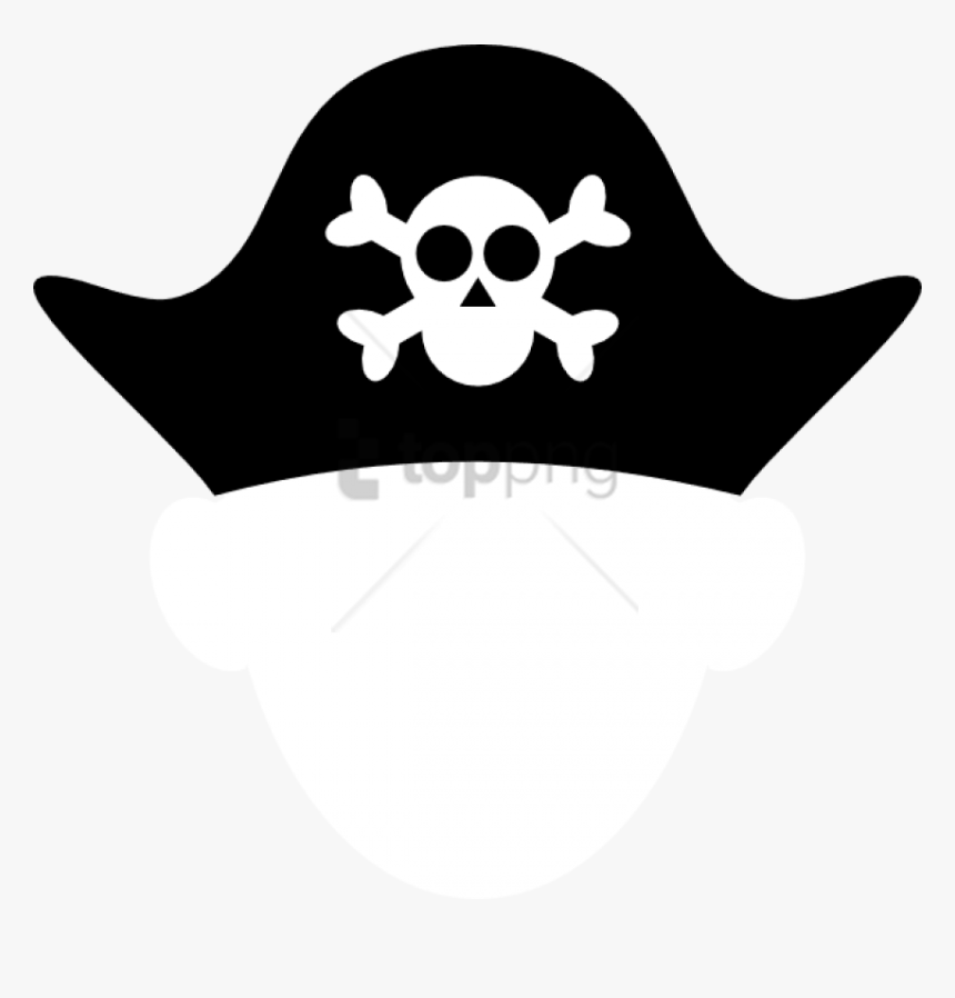 Pirate Hat Clipart - Clip Art Pirate Hat, HD Png Download, Free Download