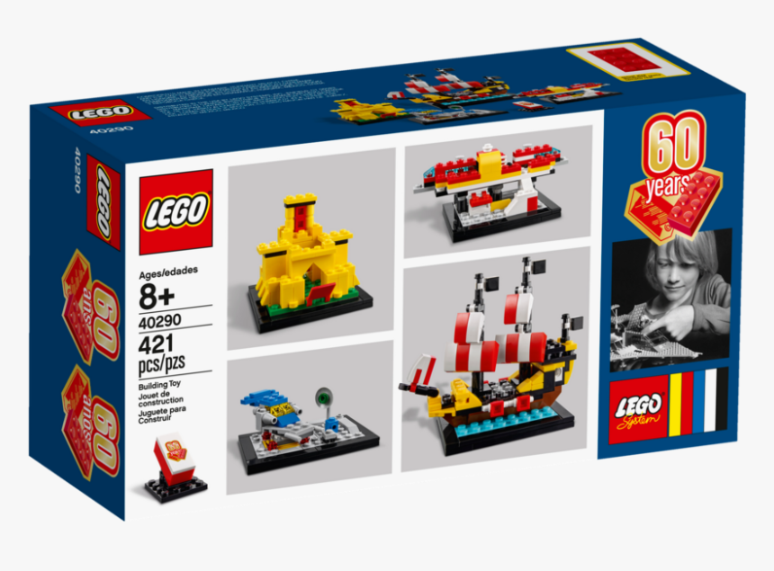 60 Years Of Lego Promo Set, HD Png Download, Free Download