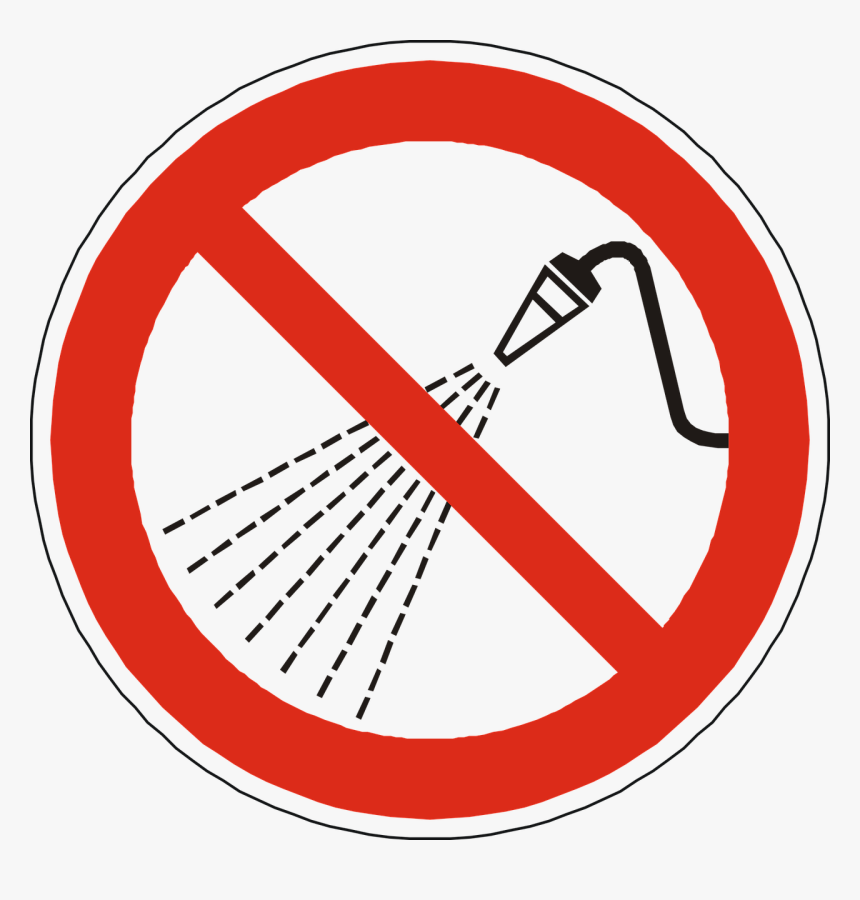 Do Not Use Water Sign, HD Png Download, Free Download