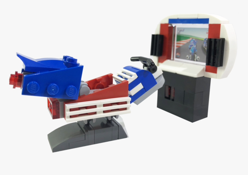 Brick Loot Exclusive Build Motorcycle Arcade Game Lego - Lego Arcade, HD Png Download, Free Download