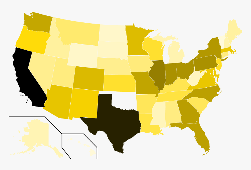 Libertarian Party Presidential Election Results, 2012, - Chick Fil A Map Usa, HD Png Download, Free Download