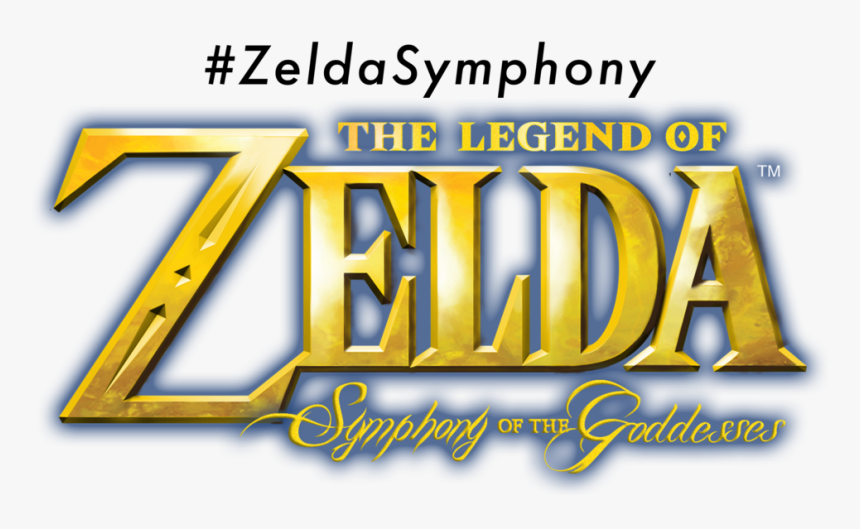 Zelda Symphony - Legend Of Zelda Symphony Of The Goddesses Logo, HD Png Download, Free Download