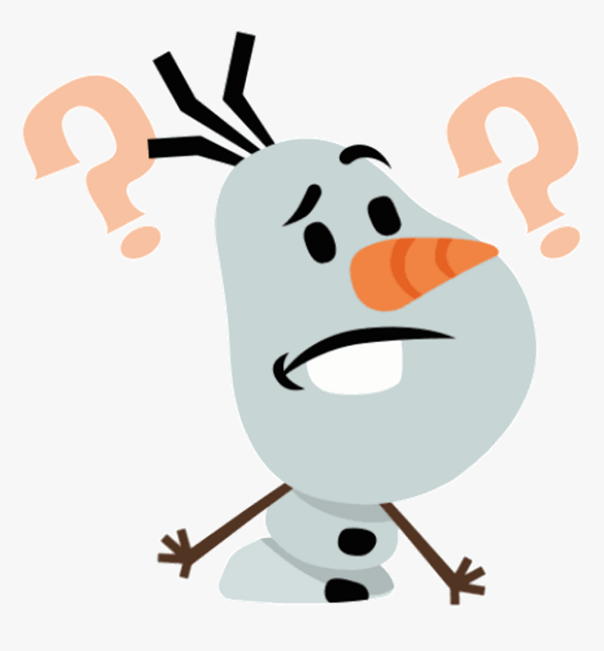 Transparent Olaf Clipart - Transparent Gif Question Mark, HD Png Download, Free Download