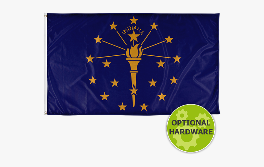 Indiana State Flag, HD Png Download, Free Download