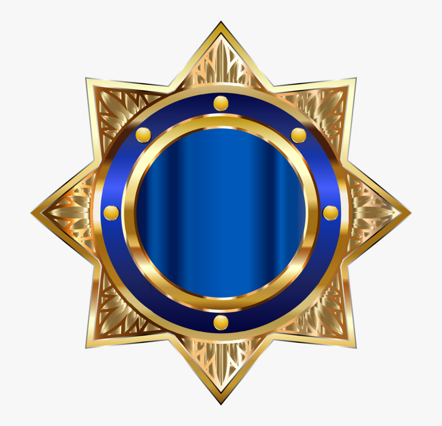 Electric Blue,emblem,shield - Badge, HD Png Download, Free Download