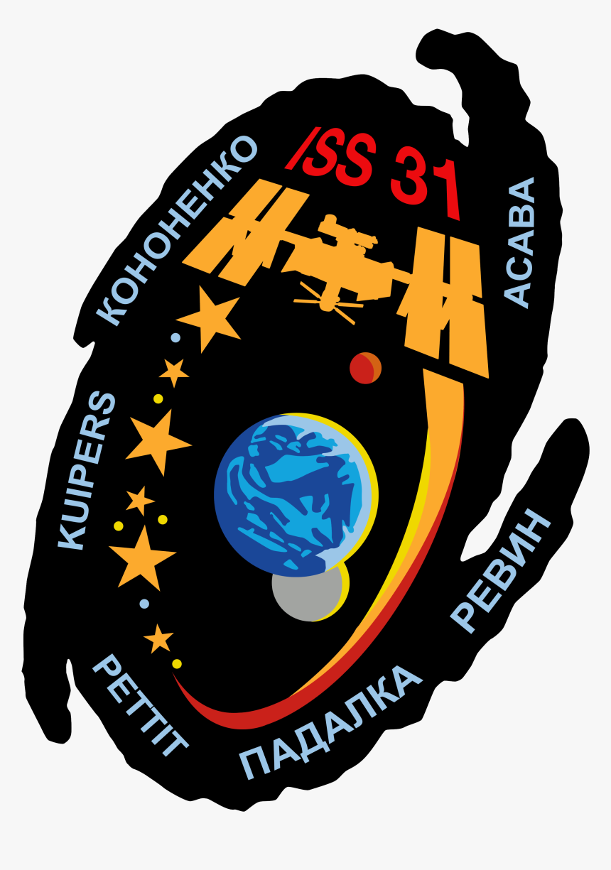 Expedition 31 Mission Patch - Iss Expedition 31, HD Png Download, Free Download