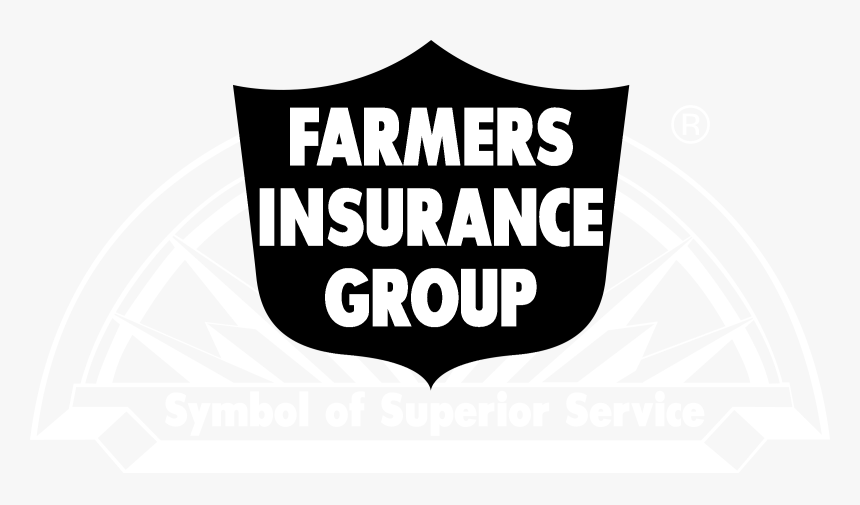 Farmers Ins 1 Logo Black And White - Farmers Insurance Group, HD Png Download, Free Download