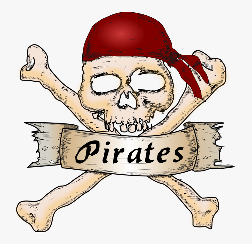 Human Behavior,skull,organ - Pirates Cliparts, HD Png Download, Free Download