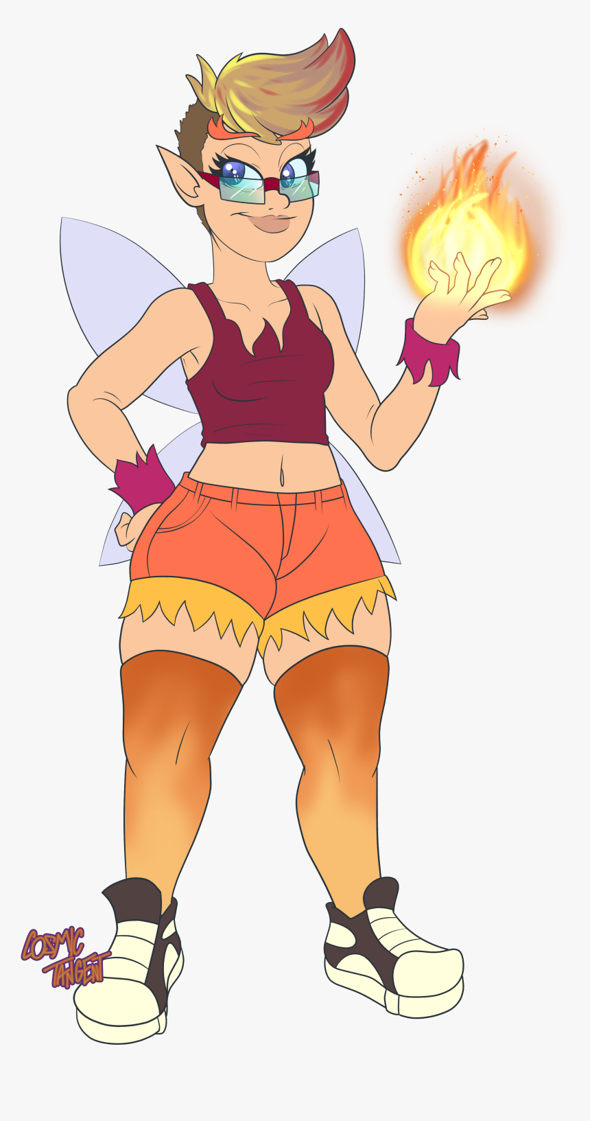 Eve The Firesprite - Cartoon, HD Png Download, Free Download