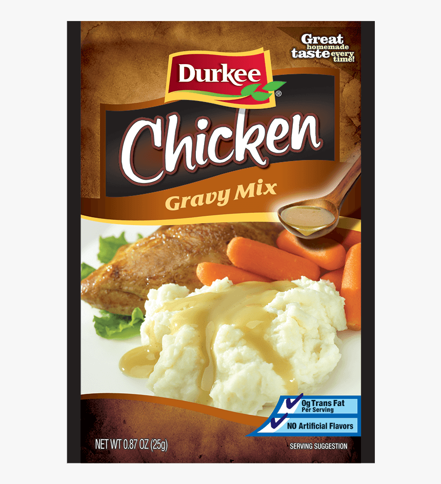 Image Of Chicken Gravy - Durkee Chicken Gravy Mix, HD Png Download, Free Download