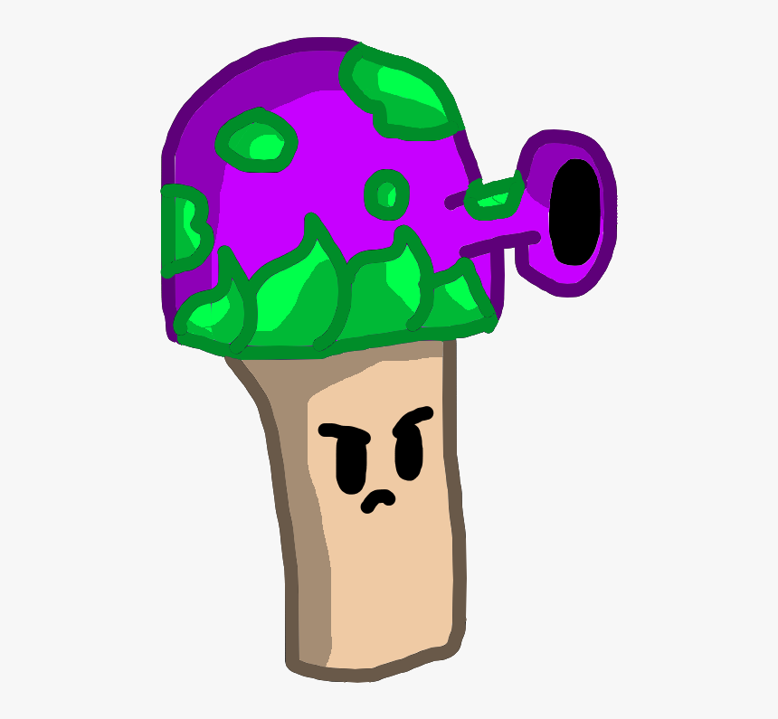 Zombies Character Creator Wiki - Moss Shroom Pvz, HD Png Download, Free Download