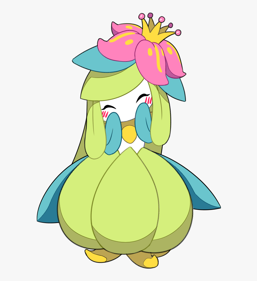 Pokemon Shiny Lilligant Png, Transparent Png, Free Download