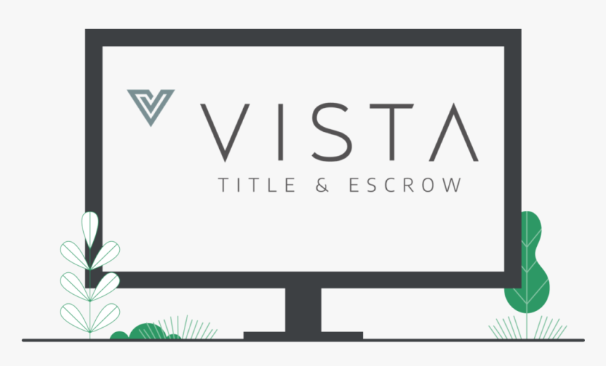 Computer Logo Graphic Vista Title - Real Estate, HD Png Download, Free Download