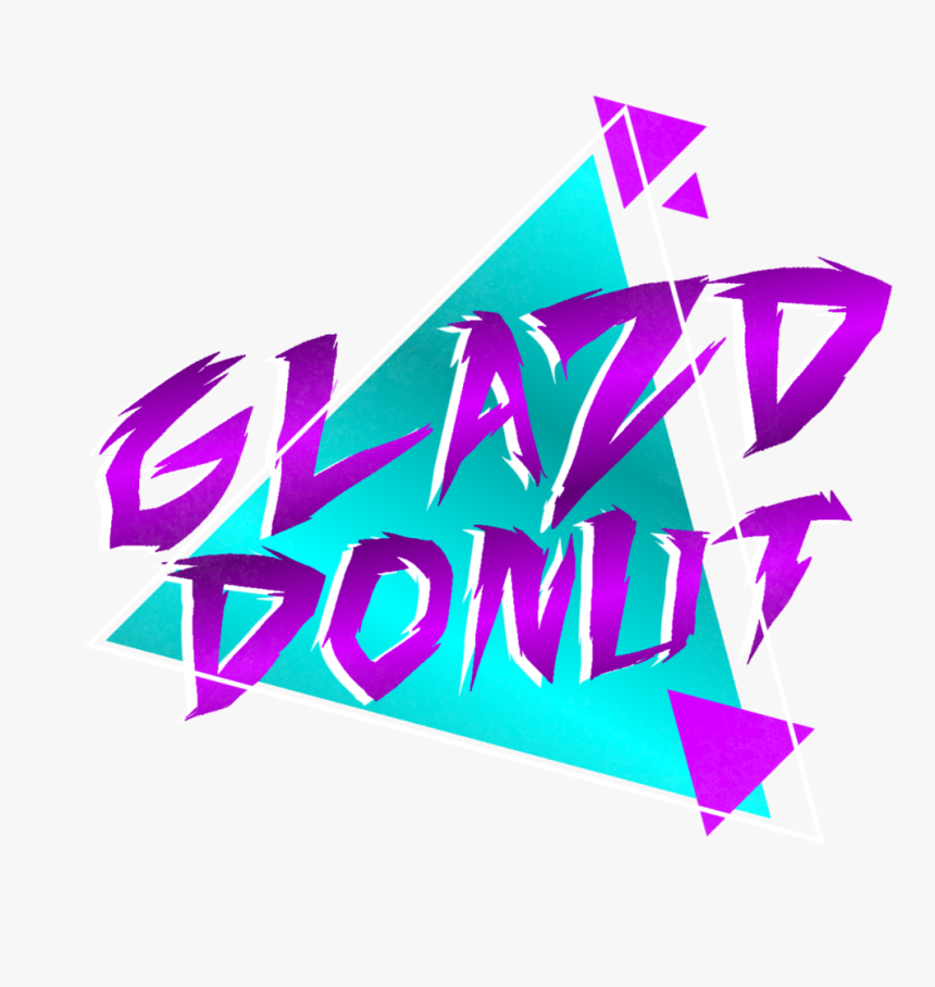 Glazd Donut Logo Color Nb - Graphic Design, HD Png Download, Free Download