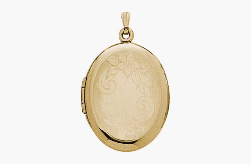Fancy Design Gold Locket - Locket, HD Png Download, Free Download