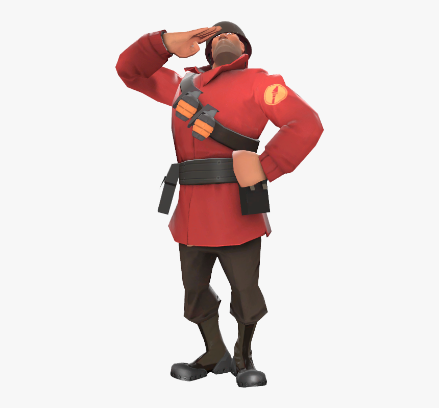 Soldier Marketing Pose 2 - Tf2 Soldier Png, Transparent Png, Free Download