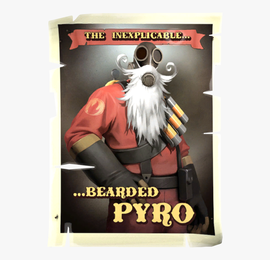 Tf2 Bearded Pyro, HD Png Download, Free Download