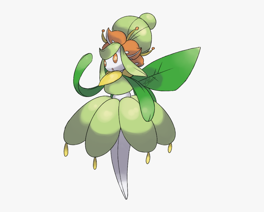 Mega Evolution Pokemon Lilligant, HD Png Download - kindpng.