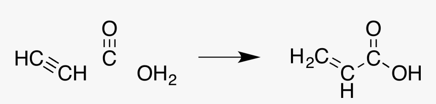 Acrylic Acid Synthesis From Acethylene - Acrylamide Bisacrylamide, HD Png Download, Free Download