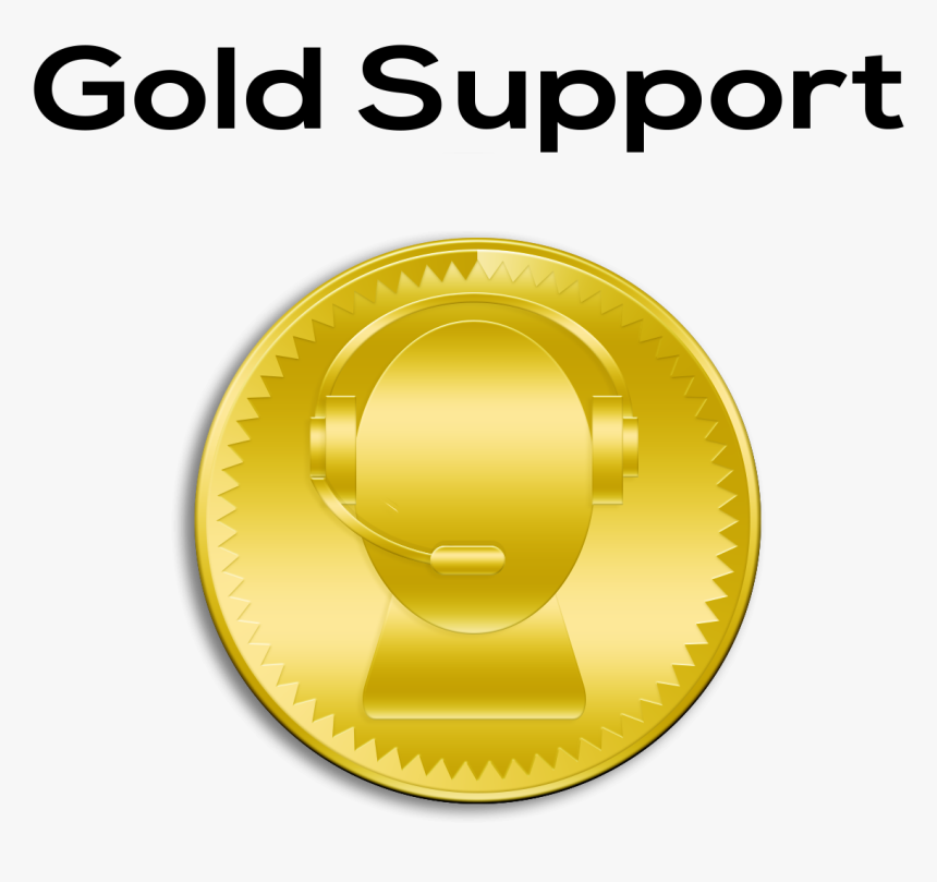 Renewal 1-year Gold Support Plan - Circle, HD Png Download, Free Download