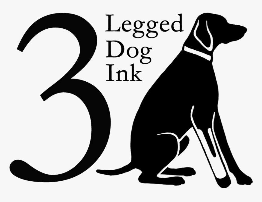 3 Legged Dog Ink Custom Artwork Stationary Art Pinterest - Guard Dog, HD Png Download, Free Download