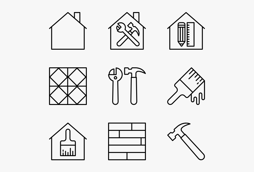Free Png Renovations - Renovation Icons, Transparent Png, Free Download