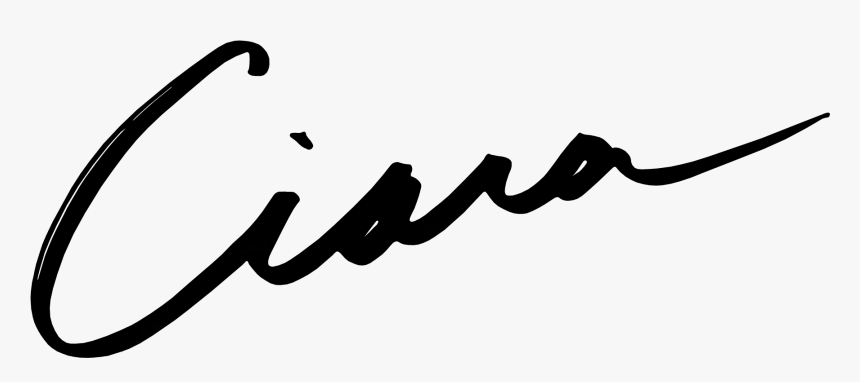 Ciara, Signature, And Owa Image - Ciara Logo, HD Png Download, Free Download