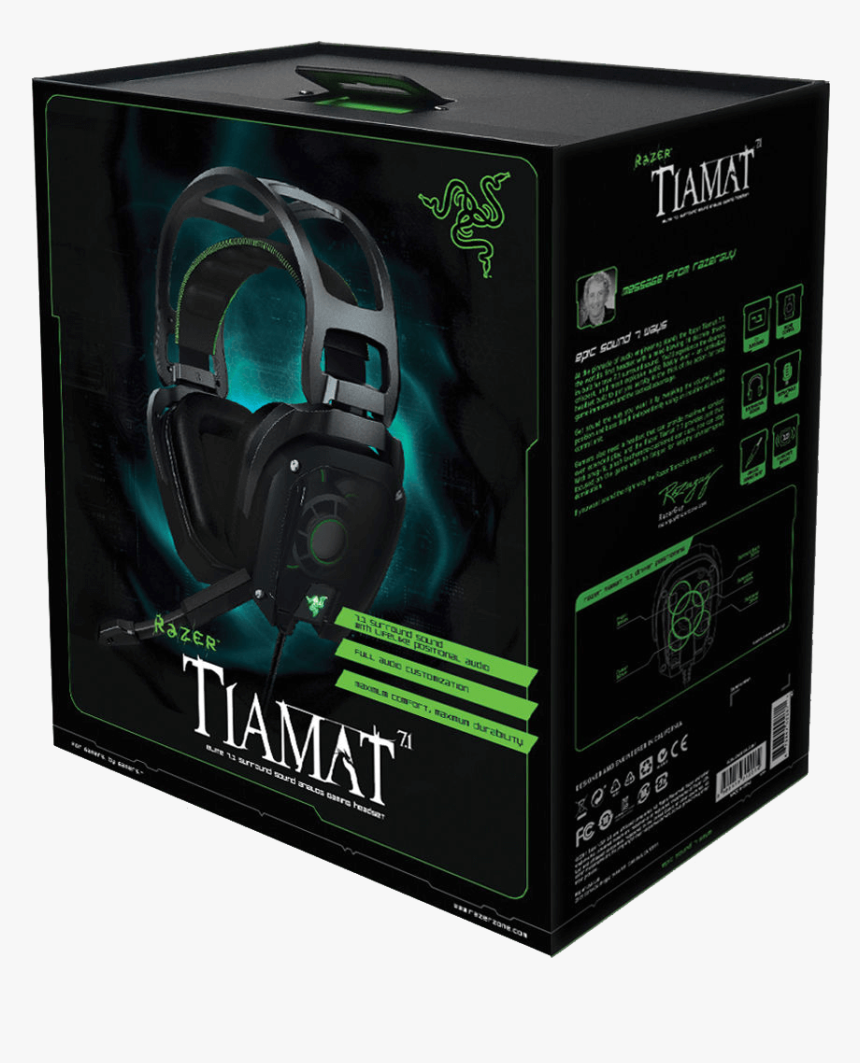 Fone Razer Tiamat 7.1, HD Png Download, Free Download