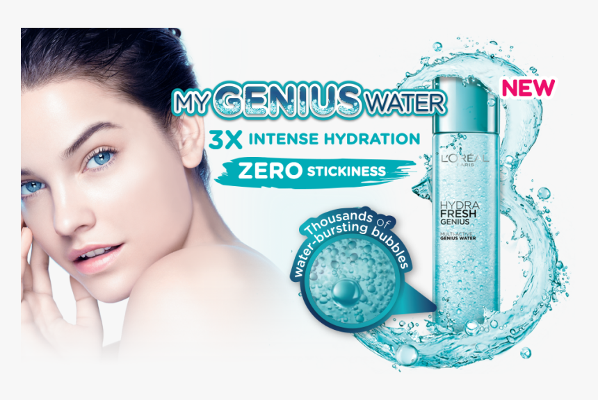 L Oreal Hydra Genius Ad, HD Png Download, Free Download